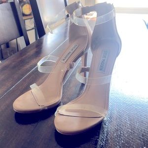 Steve Madden Clear Straps Heels